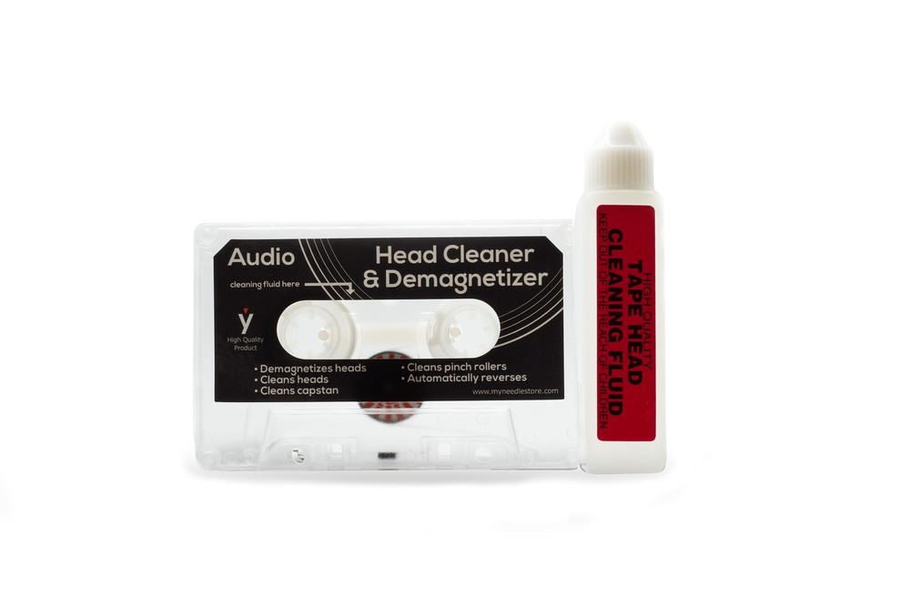 My Needle Store [KC-02] Premium Audio Cassette Head Cleaner & Small, Black