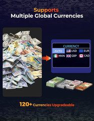 IMC22 Money Counter Machine Mixed Denomination, Dual-Display, CIS/UV/IR/MG Count