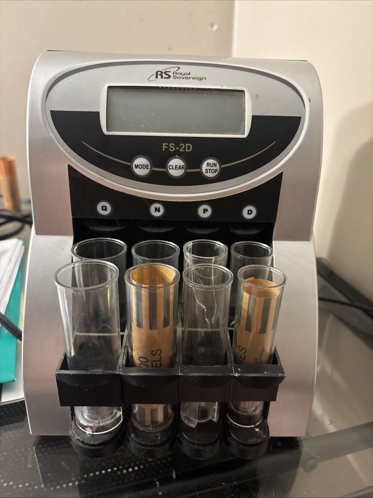 Royal Sovereign FS-2D 2 Row Coin Counter