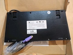 1 PCS NEW fit for Advantech Compact Keyboard 88 Keys ACK-595 Black Vintage 2002
