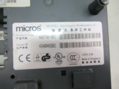 Cash Register Micros Keyboard Workstation 4 Credit Card POS Terminal 400700-001