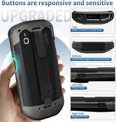 Upgraded Protective Cover Case w/ Strap for Zebra TC51 TC52 TC56 TC57 TC510K
