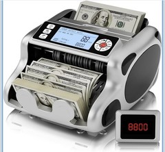 Aneken K08 Money Counter Machine with 3.8-Inch Value Display for USD & EUR…