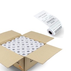 50 Rolls 2 1/4″ x 85′ Thermal POS Receipt Cash Register Tape Credit Card Paper