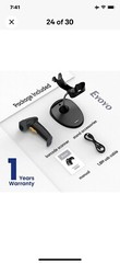 Eyoyo Wired 1D QR 2D Barcode Scanner Bar Codes Reader Image Automatic Scanning