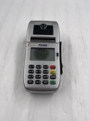 FIRST DATA CARD READER TERMINAL W/PIN ENTRY & RECEIPT DISPENSER FD100Ti