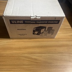 ULINE S-6257 (6 Rolls) Thermal Transfer Ribbon (4.02”x 1345′) 1″ core