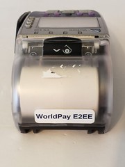 Verifone Credit Card Machine Terminal Reader Model VX520 Silver