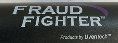 Fraud Fighter Counterfeit Detection Scanner HD4X2-120A NS S2A