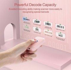 Eyoyo Mini 1D Bluetooth Barcode Scanner 3 in 1 Portable Wireless Barcode Reader