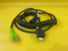 OEM CBA-UF7-C12ZAR CABLE – SHIELDED USB 12ft Coiled Series A Locking for VC70