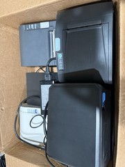 Lot Of 5 pos thermal receipt printer. Different Brands. Read Description!