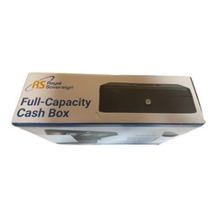 Royal Sovereign Money Handling Security LockingBox Cash Box – Tiered tray