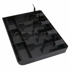 6PCS Coin And Bills Tray Cash Drawer Case Replace 4 Bills 3 Coins Storage Box