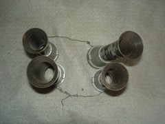 Coin Rollers Penny Nickel Dime and quarter. 4 sizes Manf Unknown