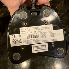 Honeywell Orbit MS7120 Wired Laser 1D Barcode Scanner w/USB Cable Working