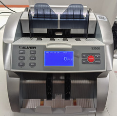 SILVER S3500 BILL COUNTER