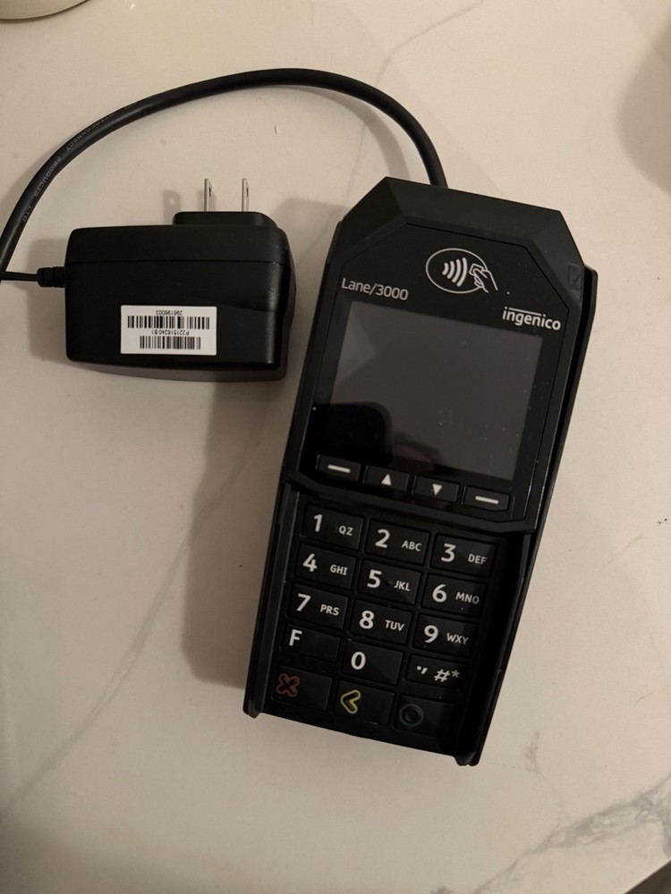 Ingenico Lane/3000 CL/Eth Ethernet Contactless EMV NFC PIN Pad Terminal TETRA