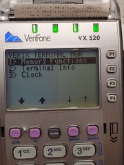 Verifone Credit Card Machine Terminal Reader Model VX520