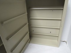 MMF industries 300 key metal storage box W41J