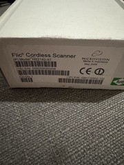 CORDLESS BARCODE SCANNER USB PORTABLE POCKET READER NCR RealScan 7832 + CABLE