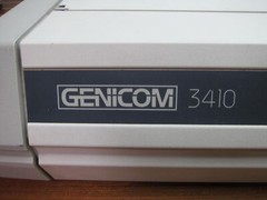 Tally Genicom 3410 Dot Matrix Printer Fully Serviced 3S6412AGH4003C1 with Ribbon