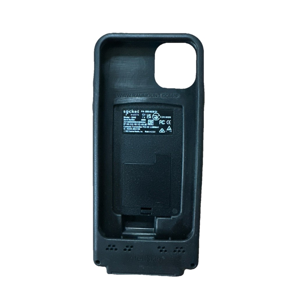 Socket Mobile S840 Barcode Scanner & Duracase iPhone 11 Case