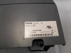 black Epson M188D POS Receipt Printer w/Charger