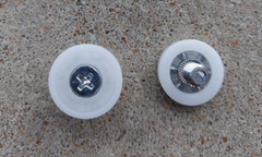 19mm 3/4″ Nylon POM Cash Drawer Tray Roller Wheel Fits HS DR-19 & RM DR-190D