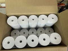 NEW BAM POS Preprinted Rolls – Thermal Receipt Paper Rolls 30 Rolls 3-1/8” X 190