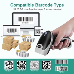 Handheld Wired USB 1D 2D Barcode Scanner PDF417 QR Code Reader Device Scanner