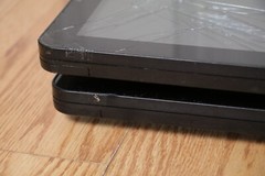 2x Partner Tech FS156 / AUO TPK GP Wireless Touch Screen Tablet CRACKED SCREEN