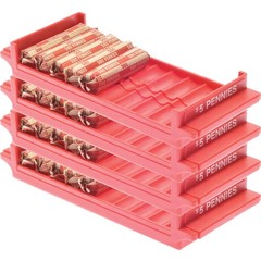 Nadex Coins NCS810094PK Coin Storage Tray Set 4 Pack