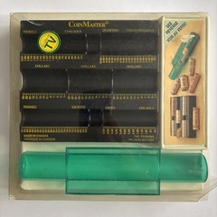 Vintage CoinMaster Coin Counter Change Tray 0.01-$1.00 for Use with Tube Rolls