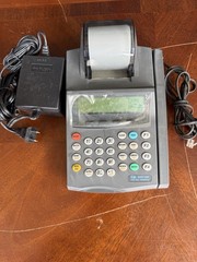 Lipman Nurit 2085 Credit Card Terminal 079-001-003 Wired with Power Adapter