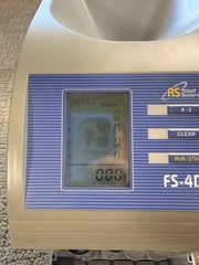 Royal Sovereign FS-4DA Fast Sort 4-Row Auto Coin Sorter Counter w Coin Wrappers