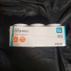 Pen+Gear Thermal Paper Rolls 6 Count 3.12 in x 190 ft Cash Registers Printers