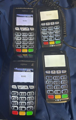 2 Pair of Ingenico Credit Card Readers iCT250 & iPP310 TSYS system only