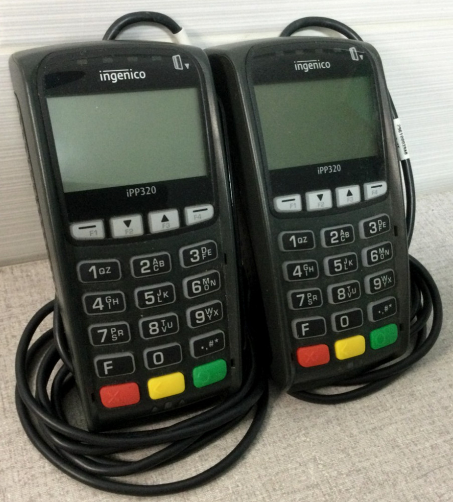 INGENICO IPP320 USB POS INSERT SWIPE CREDIT CARD TERMINAL