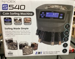 Nadex S540 Coin Sorting Machine Sorting Made Simple