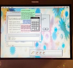 TOSHIBA 4820-51G Touch Display 15″ Monitor W/Moveable Arm Mounting Bracket Testd