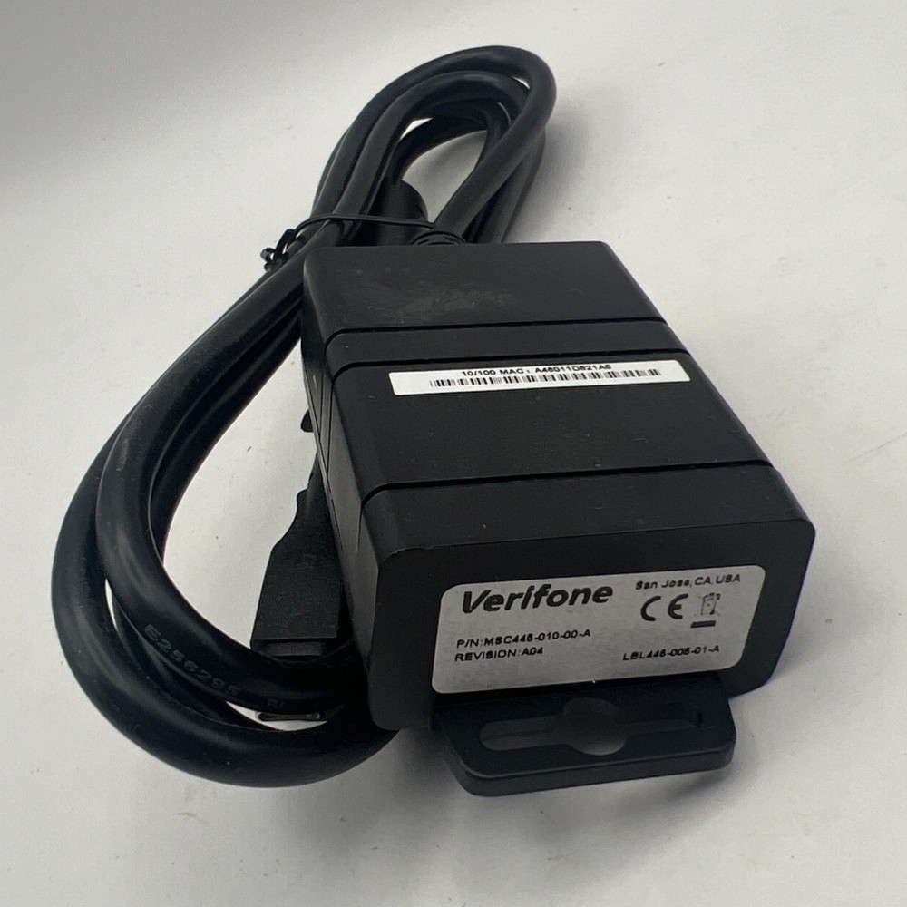 Verifone MSC445-010-00-A “Ice Cube” Ethernet Cable Assembly