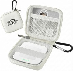 Travel-Ready Off-White Chip Card Reader Case – Perfect for EMV & NFC Payments