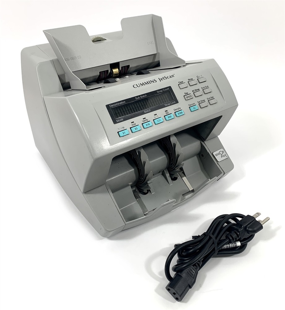 Cummins JetScan 4065 Paper Currency Money Banknote Counter 406-9905-00