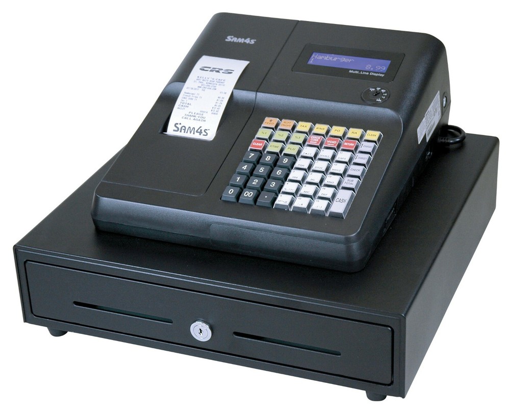 SAM4s ER-260EJ Cash Register New/ RAISED KEYBOARD / Warranty FREE SHIPPING