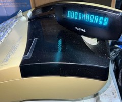 Royal Alpha 585cx Cash Register Management System w/ Keys READ AS IS UNTESTED 🍀