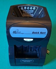 Royal Sovereign Quick Sort Coin Sorter Counter Machine QS-1AC Tested-Works
