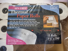 Thermal Paper Rolls BPA Free 3 1/8″