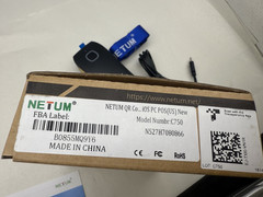 NETUM QR Code Scanner Mini Barcode Scanner – Bluetooth Compatible, Portable USB