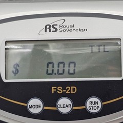 Royal Sovereign FS-2D Digital Coin Counter 2 Row Sorter with Value Counting